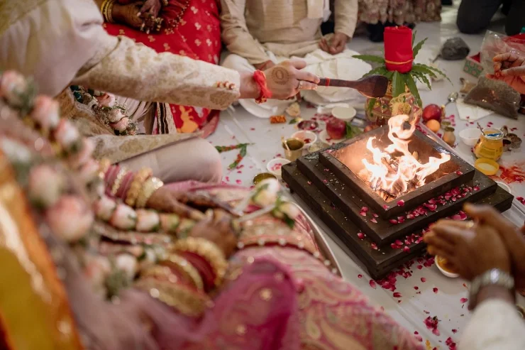 Wedding and Pheras ceremony