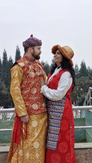 Sikkim's traditional attire